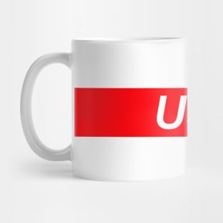 USA // Red Box Logo Mug